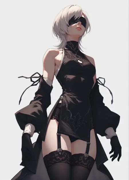 Nier - Yorha 10H (3 outfits)