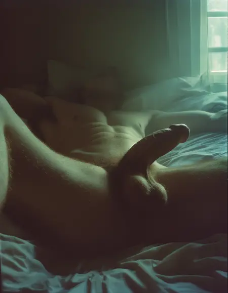 laying in bed