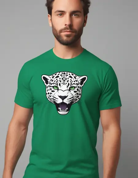 FRESH IDEAS @ The logo printed on the T-shirt