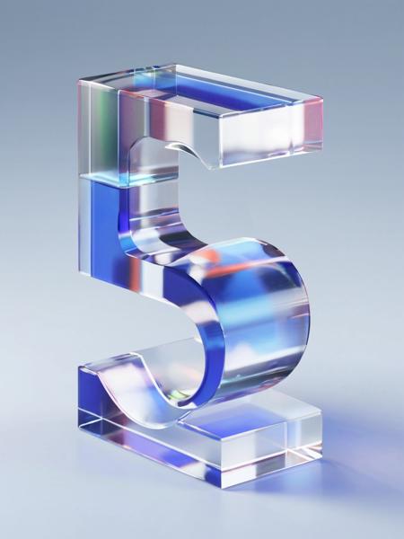 Fresh Ideas@3D GLASS CUBE_SDXL v1.0