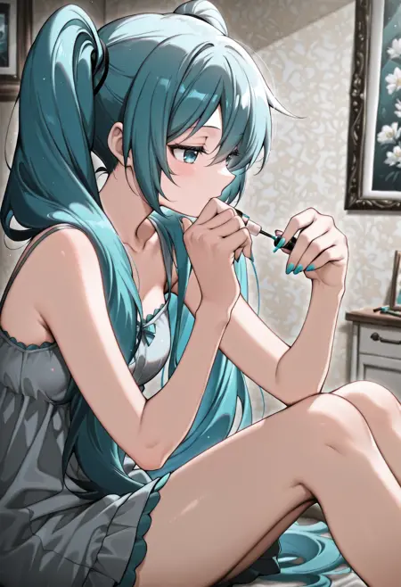 Painting Nails
