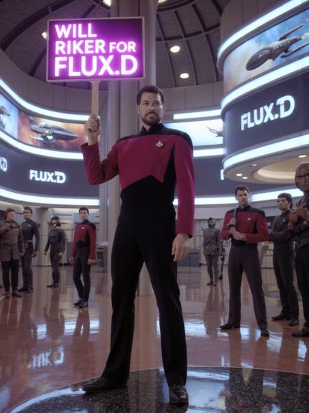 Will Riker (Star Trek - TNG) - Flux.D V1