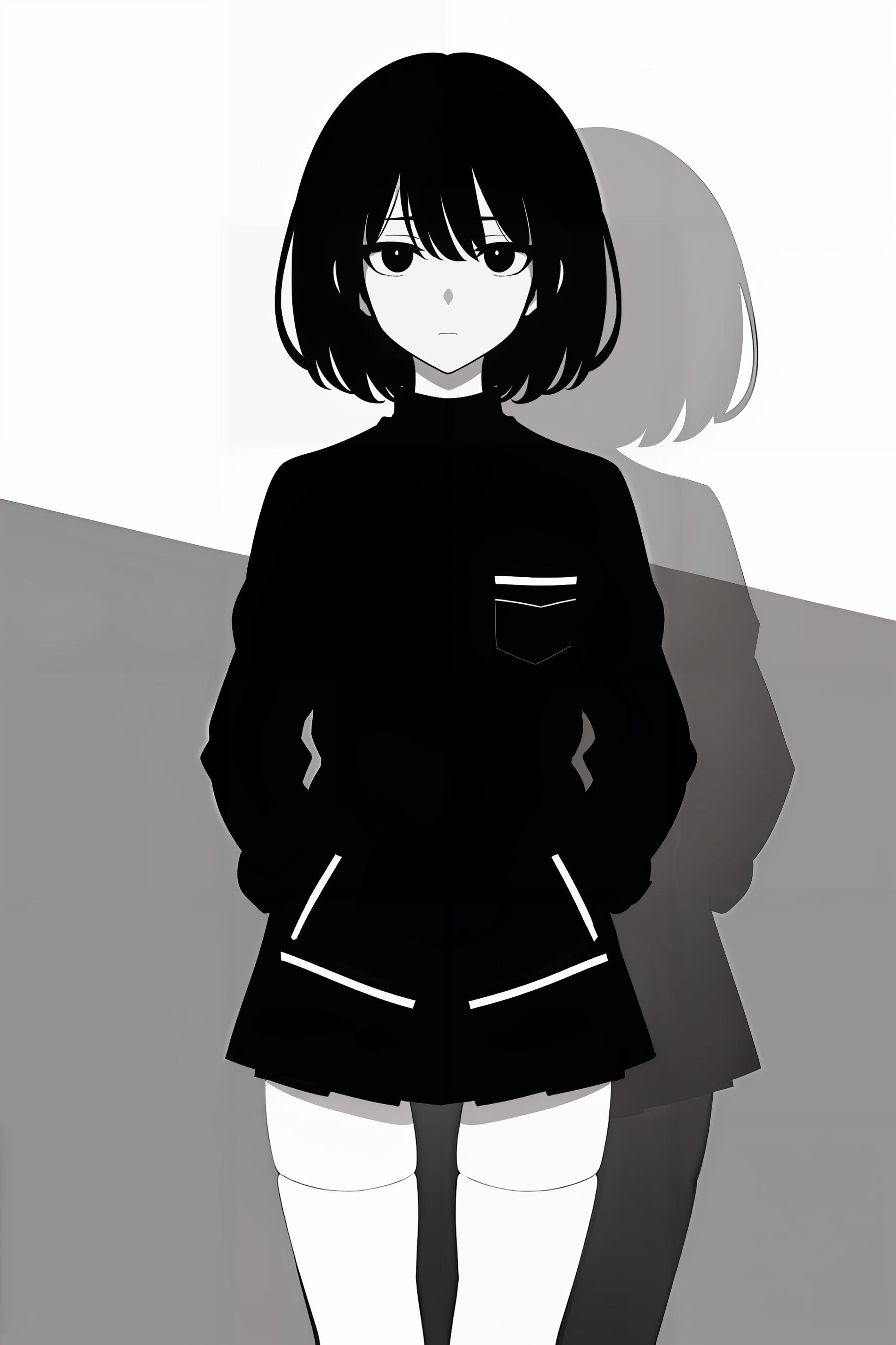 Minimalist Anime Style image by Rythievakem