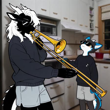 When Mama isn't Home | meme Concept Illustrious