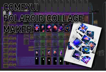 ComfyUI Polaroid Video Collage Maker