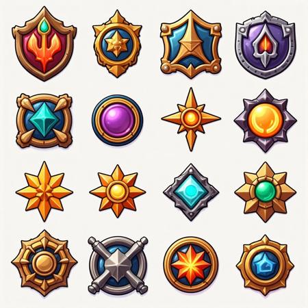 DE_Game Icon Design_Multi-Theme Icon Generation v1.0