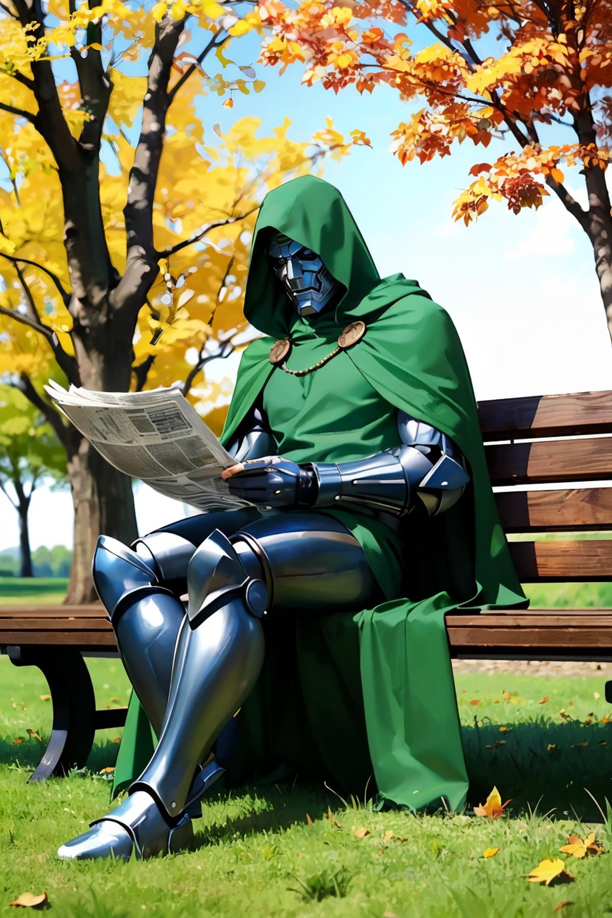 Doctor Doom from Marvel Comics image by wikkitikki