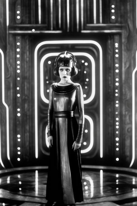 <lora:Director Sergei Eisenstein style:1>Director Sergei Eisenstein style - LEIA ORGANA STAR WARS in 1925 year style picsRUNJUMP, IN THE Metropolismovie FRITZ LANG 1927 German expressionist science-fiction film directed and written realistic fear scenes buildingexpressions, black and white pics,