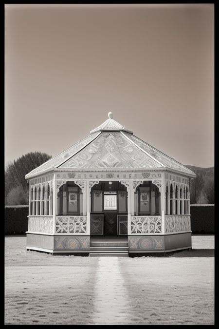 made of ral-kldscop, Photograph, landscape of a Kennel and Kuiper Belt, Cutecore, Ilford HP5+ 400, F/8, 4K, UHD, realism, <lora:ral-kldscop-000010:1>, cinematic light, highly contrasted, magical atmosphere, intricate artistic color, delicate, warm light, highly enhanced, quality