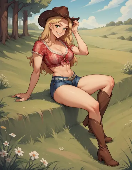 Sexy Cowgirl PONY XL