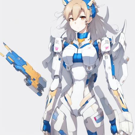 anime attractive woman from a Gundam Mecha Show (GundamGirl style:1) <lora:djzGundamGirl:0.8)