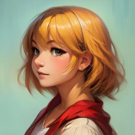 Oil art style