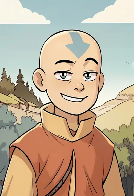 Avatar the Last Air Bender [Character Pack & Style LoRA]