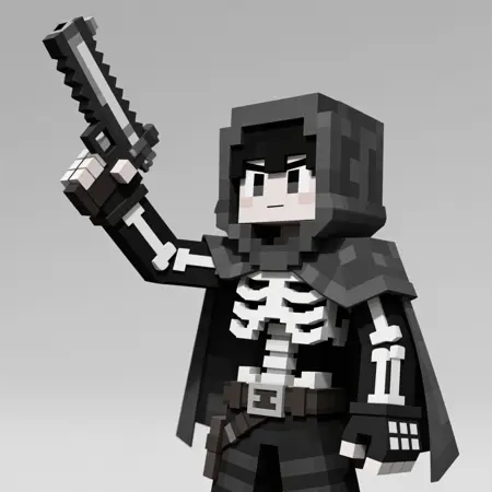 [LuisaP❤️] NOW FOR QWEN!  MINECRAFT FOR BlenderXL Illustrious