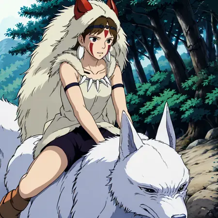 Princess Mononoke character pack (Princess Mononoke) LORA