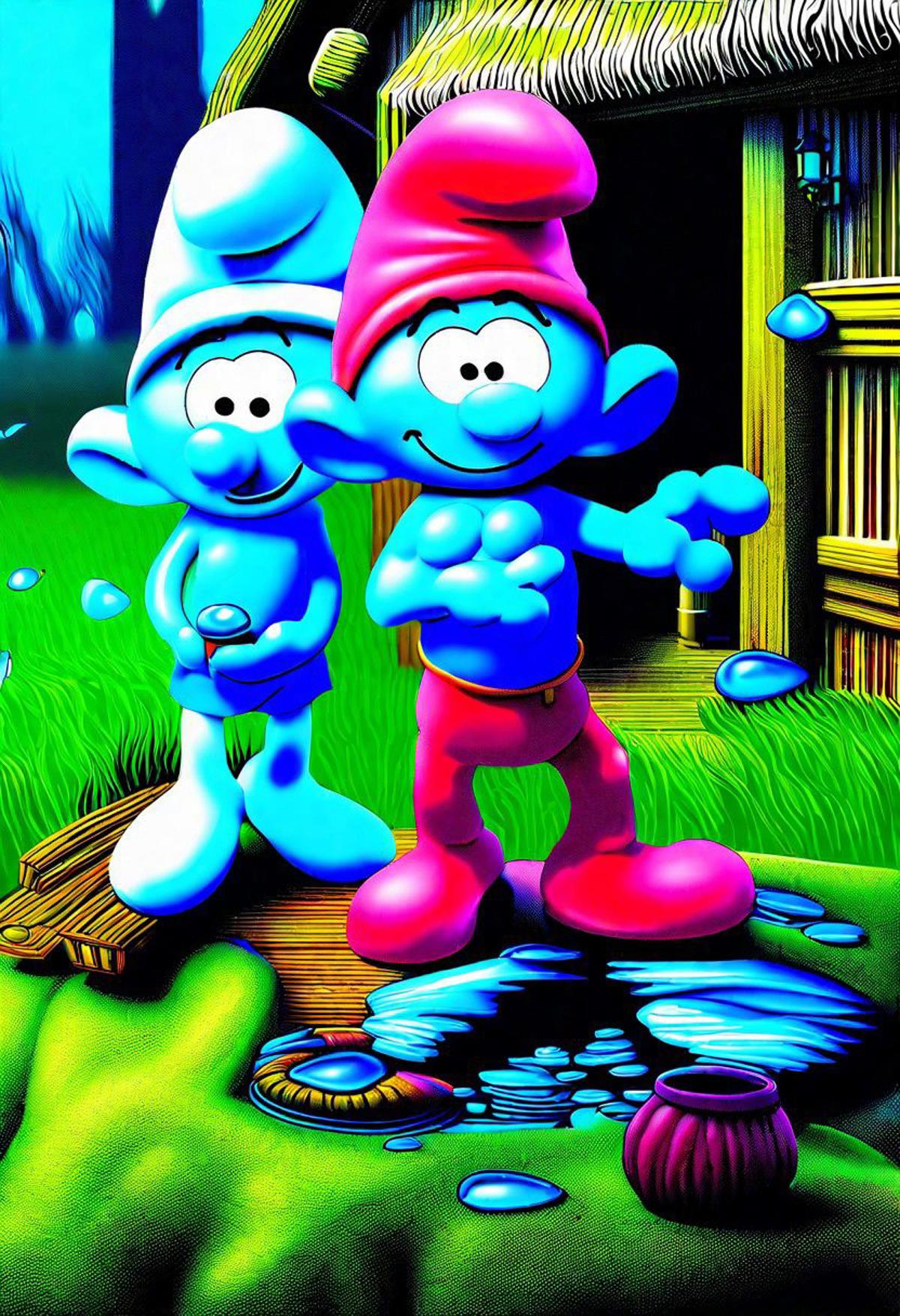 The Smurfs - SDXL image by Pops_T_800_Cyborg