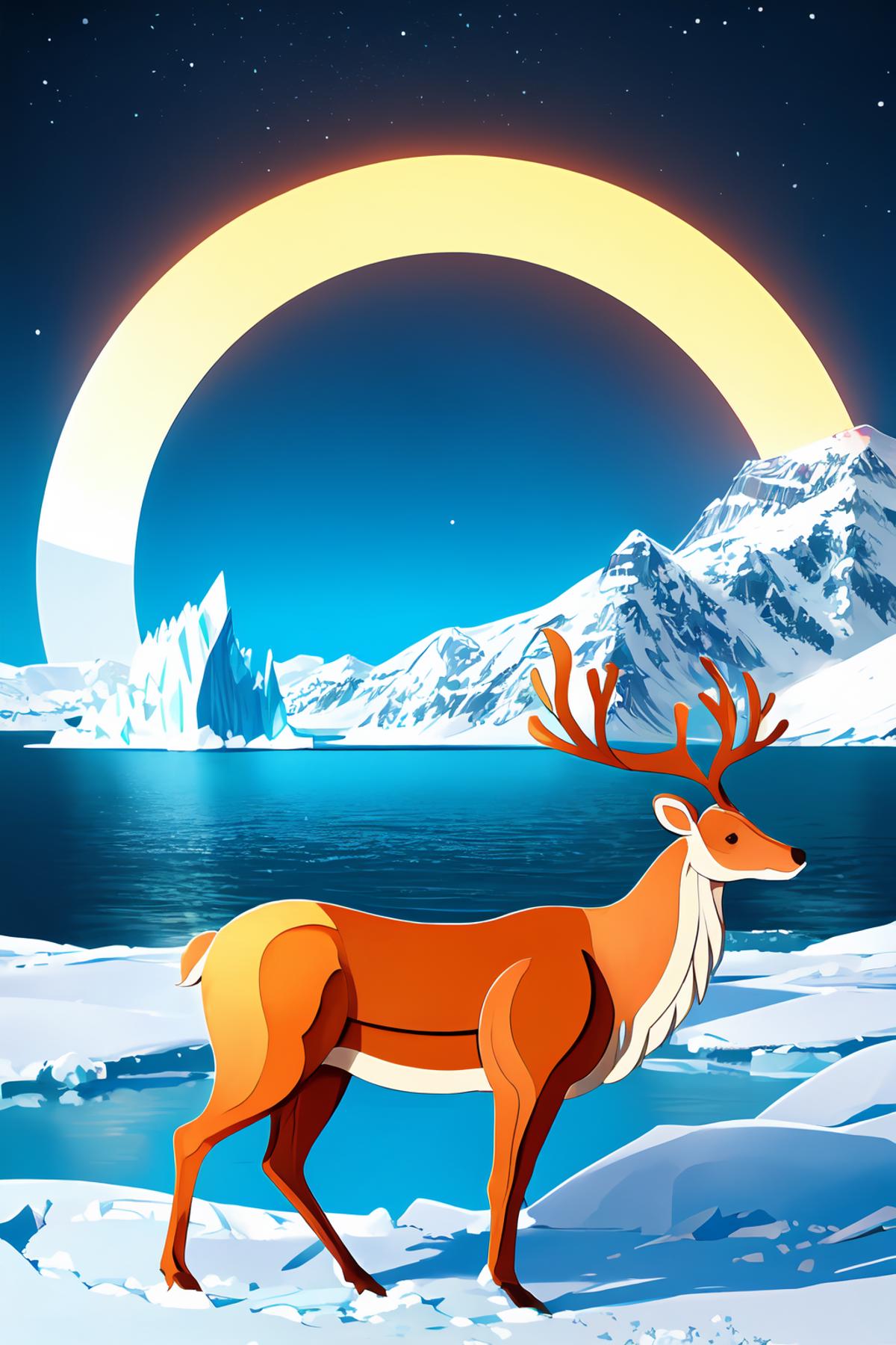 🦌 Reindeers for all your needs 🎄🎅🍎 image by Automaticism