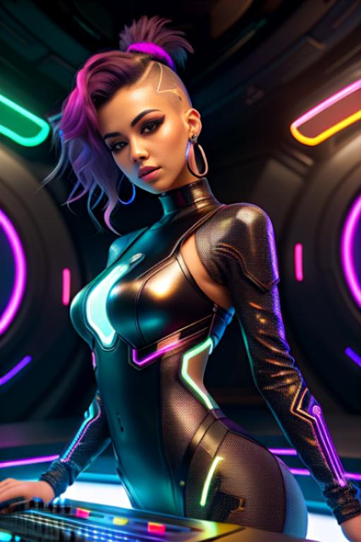 CyberPunk image by vrgamedevgirl