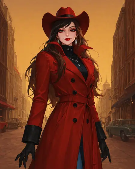 [Broderbund (Gene Portwood and Lauren Elliott Et Al)] Carmen Sandiego Character Illustrious