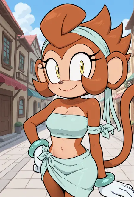 Monkey Girl - Sonic IDW (Illustrious)