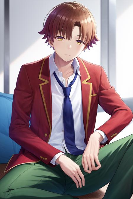 Kiyotaka Ayanokouji  Anime classroom, Blue hair anime boy, Anime boy