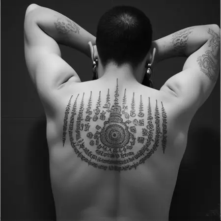 Thai Spiritual SAK YANT Tattoo (Not Khmer)