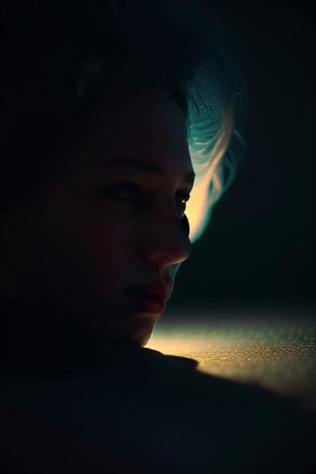 Generate an image bursting with vibrant colors and gradients, forming an abstract and visually striking composition. The colors should blend, conveying a sense of movement and energy, moody, very,
Ultra High Definition, Impeccable Detail, Premier Quality, Best-in-class, (Photorealistic), (Lifelike), Top quality, score_9, score_8_up, score_7_up, score_6_up, score_5_up, score_4_up,  perfect shadows, perfect lighting, night, backlighting, Cinematic, dark moody lighting, film grain, mysterious atmosphere, storytelling,