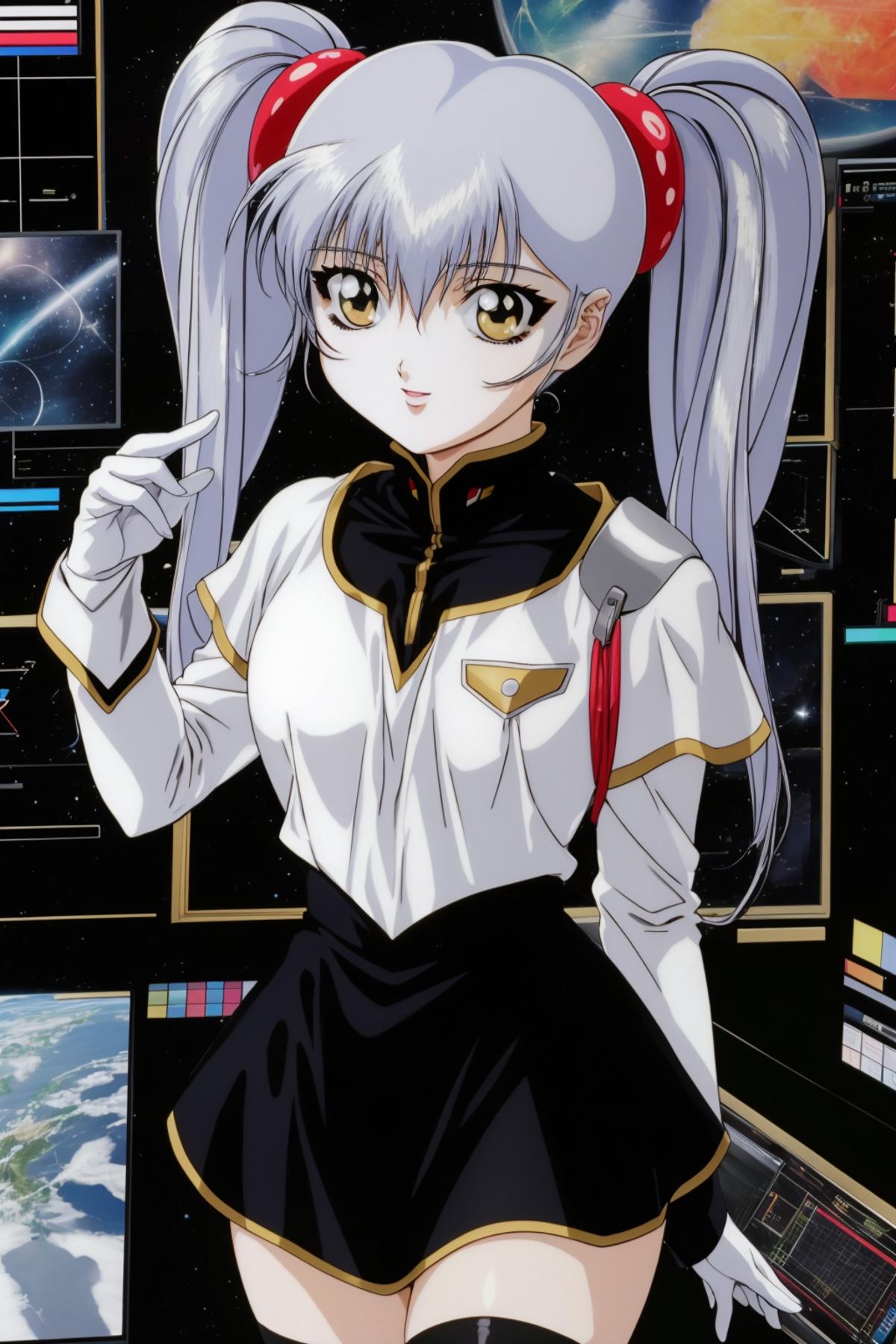 Ruri Hoshino (Martian Successor Nadesico: The Motion Picture – Prince of Darkness) – LoRA by artkoikoi image by artkoikoi