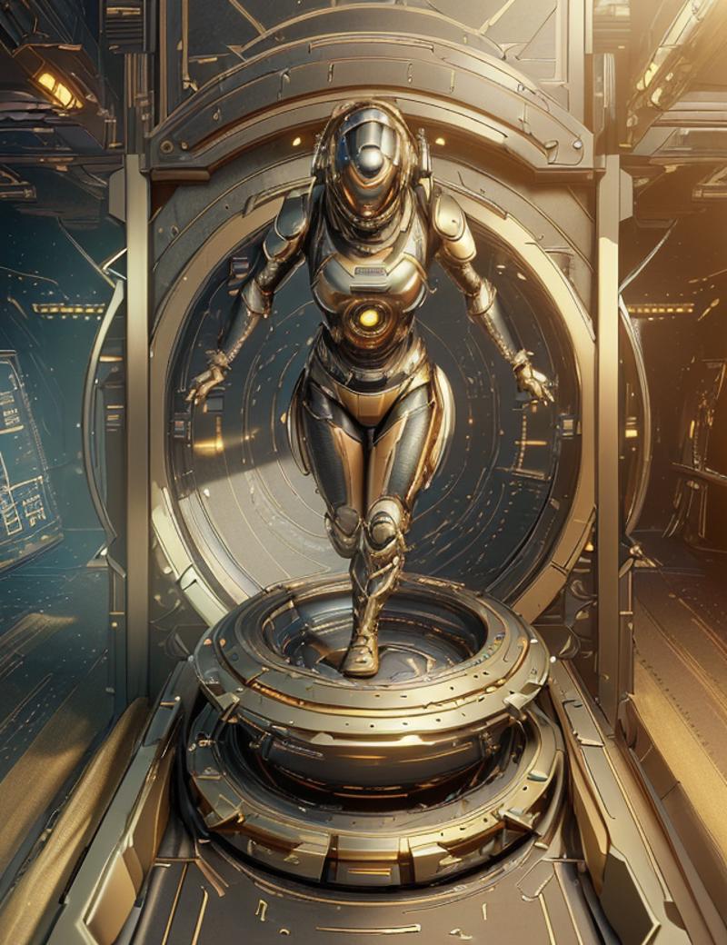 Golden Tech - World Morph image by DonMischo