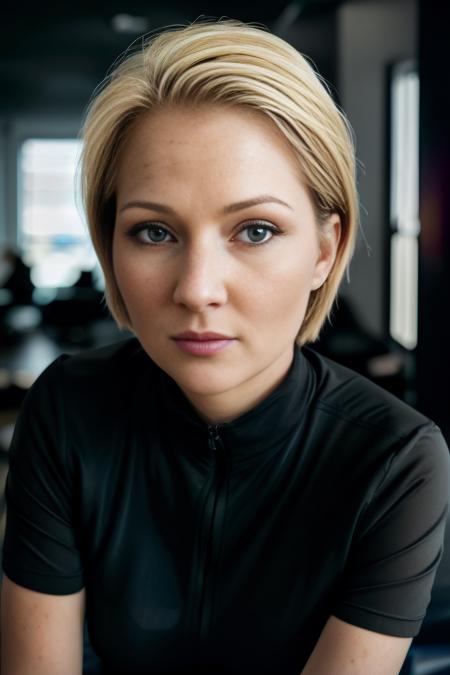 KatjaStudt in a body suit, looking at an eye scanner, high tech, short blonde hair,
cinematic, vibrant, photo realistic, realistic, sharp focus, 8k, highly detailed,
<lora:KatjaStudt:1.0>