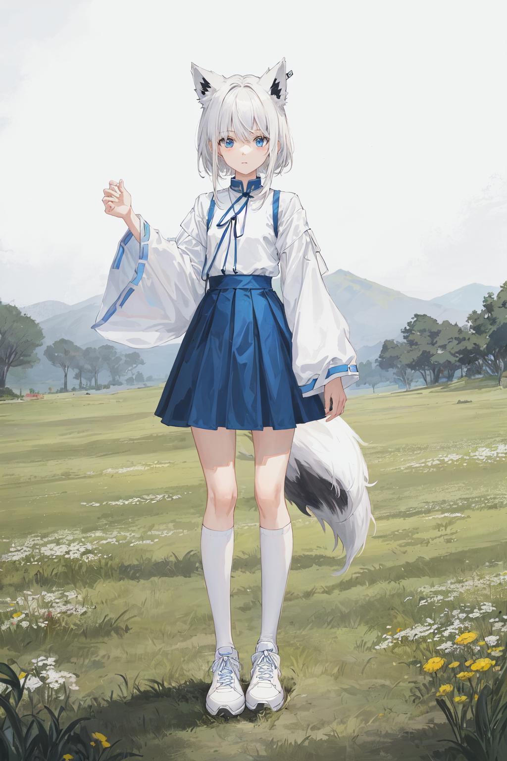 Cute anime fox-girl :3 by DarkFox16 -- Fur Affinity [dot] net