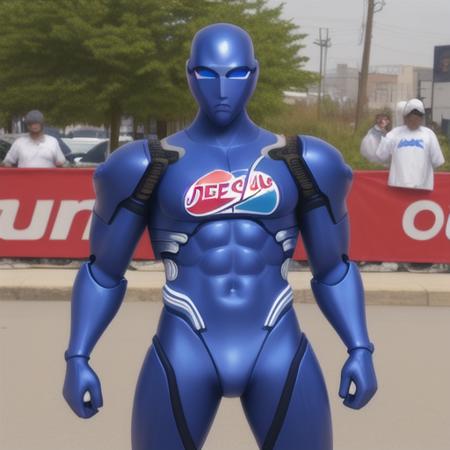 <lora:pepsiman:1> pepsiman