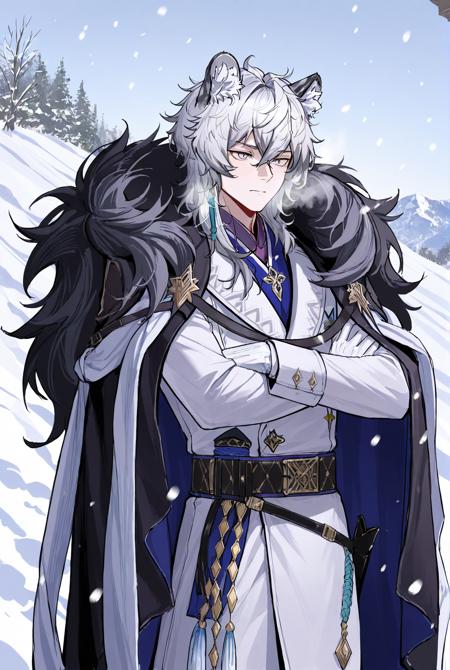 SilverAsh the Reignfrost 凛御银灰 - Arknights 明日方舟 v1.0