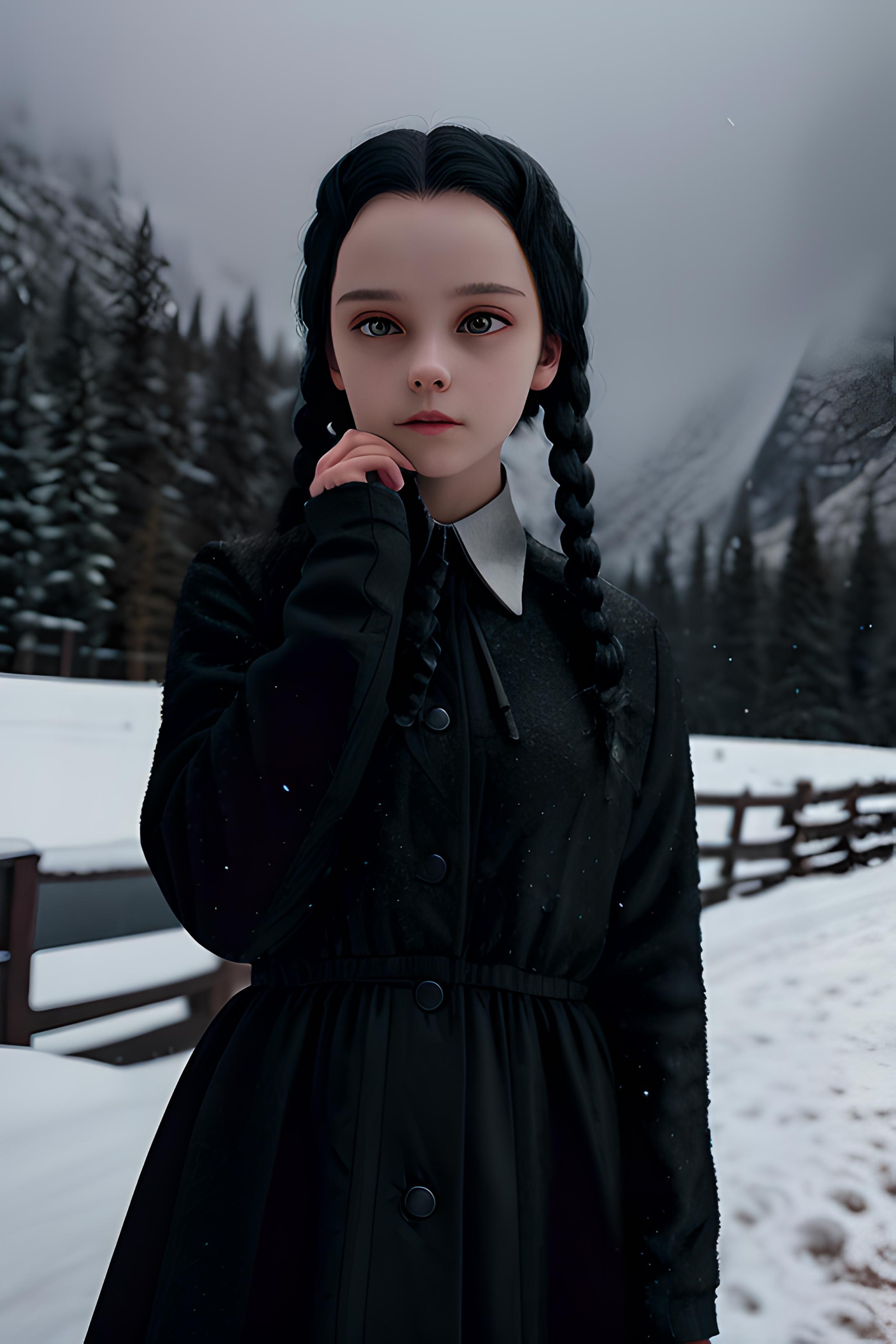 Wednesday Addams | 1990's image by Fussioner