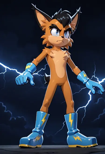 Lightning Lynx - Sonic Archie Comics