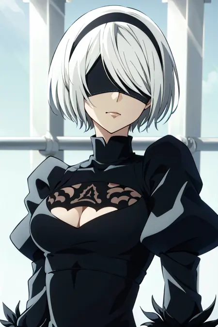 NieR Automata Anime Style LoRA