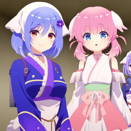 Haizakura and Houkiboshi: Prima doll