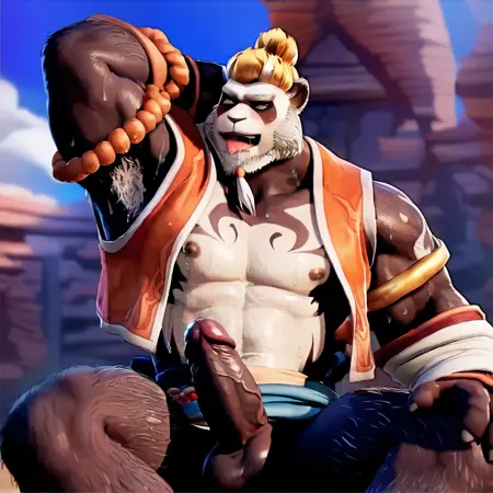 Panda Man | Werepanda | Panda | Hu Ya Xiong Mao from Yao Shen Ji | 虎牙熊猫 妖神记