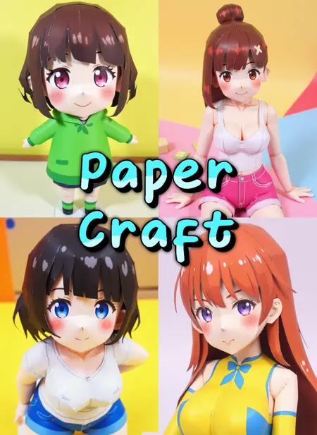 [Flux] Anime Papercraft