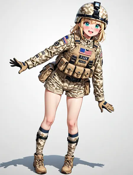 American soldier uniform (NAI)