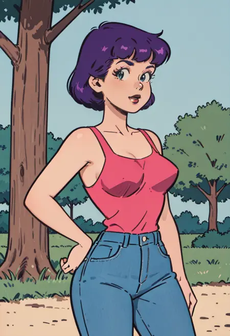 Retro/Classic Archie Comics Style