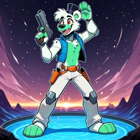 Sauce (Bear) [FNAF Cosplayer OC] | LoRA [IL, Pony, SD 1.5]