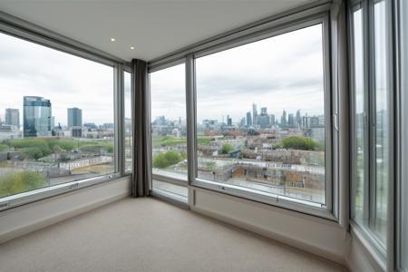 wide angle photo, ovfi, view through window, city apartment block, london, bay windows,  large windows, <lora:buildings view from indoors_epoch_9:0.5>, <lora:add_detail:0.5>, RAW photo, 8k uhd, dslr, soft lighting, high quality, film grain, Fujifilm XT3, lr