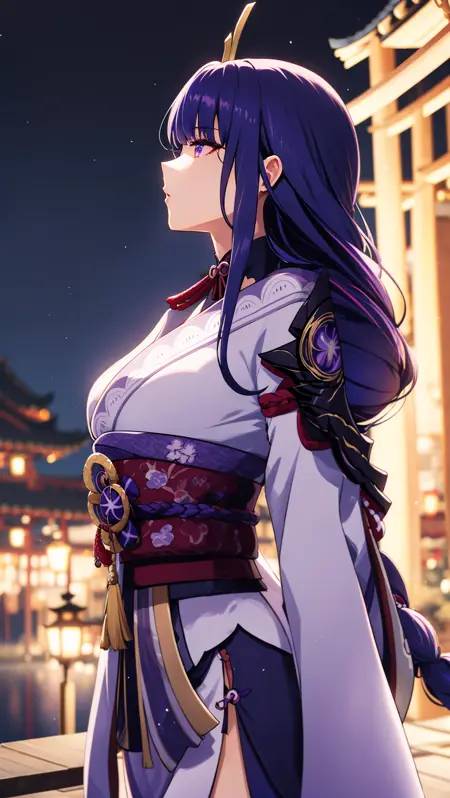 Raiden Shogun|雷电将军|らいでん Genshin LORA