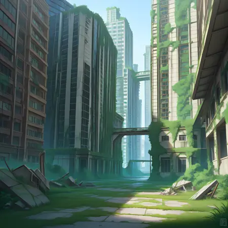 Abandoned City - Illustrious