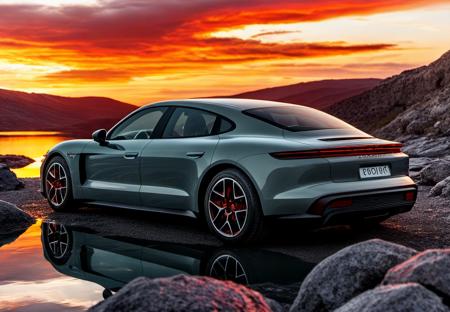 Porsche Taycan  [WAN, Hunyuan Video, SDXL, Cas] SD Cascade
