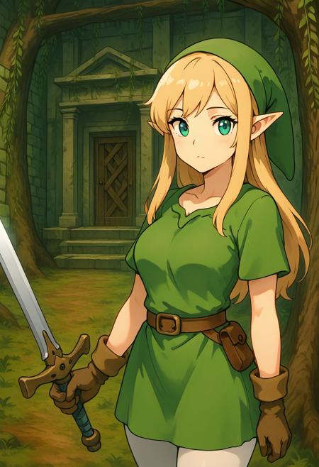 Forest Temple (Lost Woods, Kokiri Forest) (Legend of Zelda: Ocarina of Time) [Illustrious] Room 1
