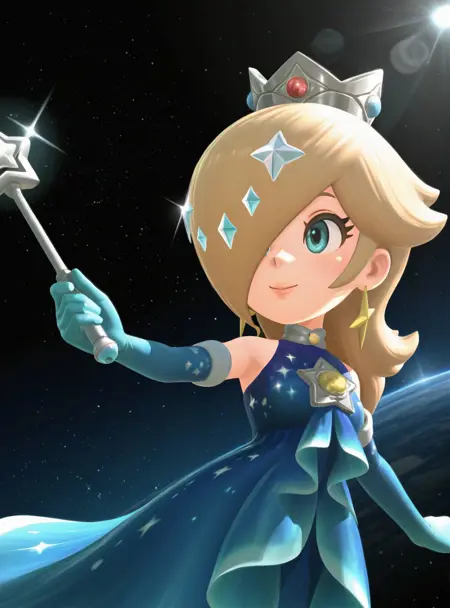 Rosalina (Aurora outfit) - Mario Kart World