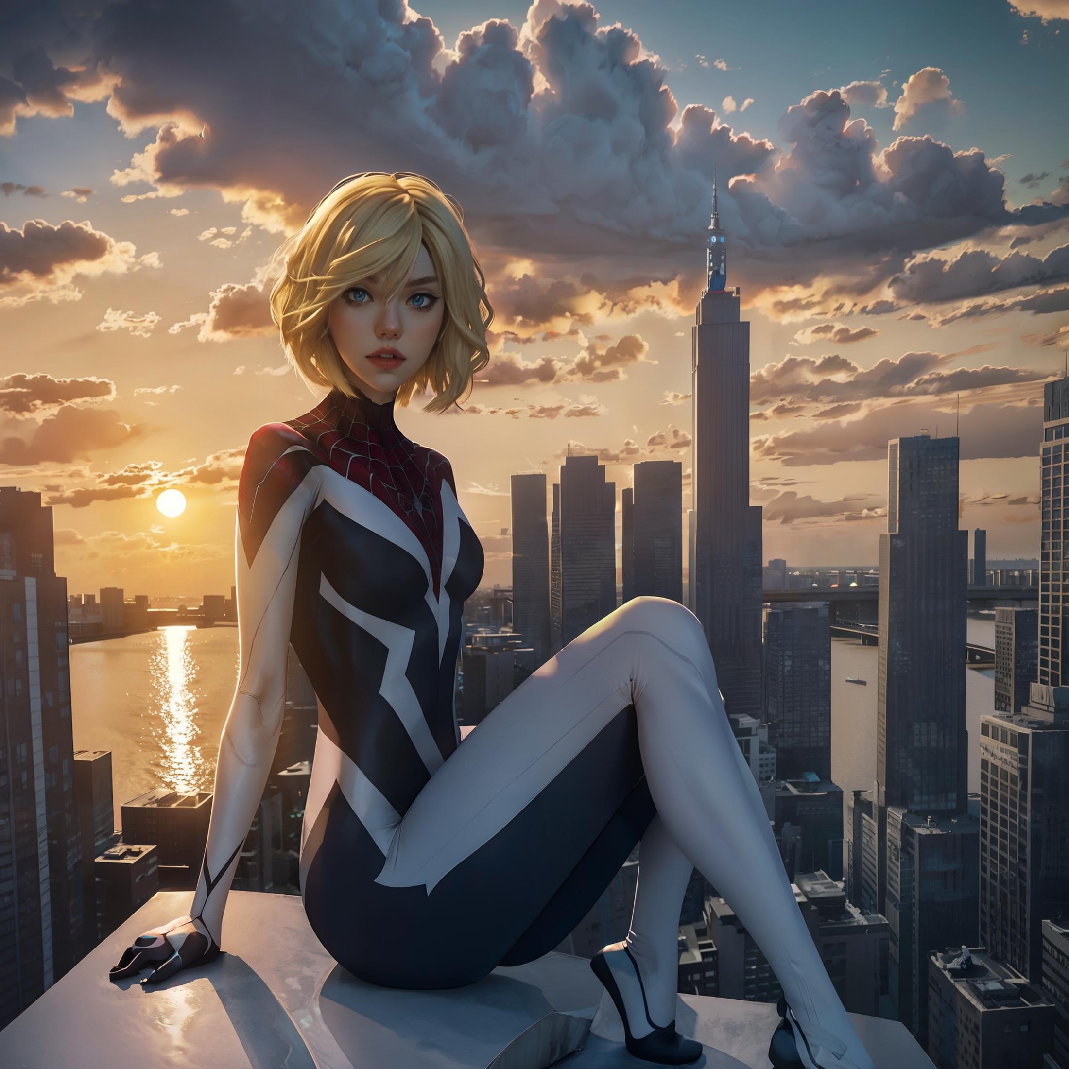 spider-gwen (9mb) by PureFxAi image by inkpsnt