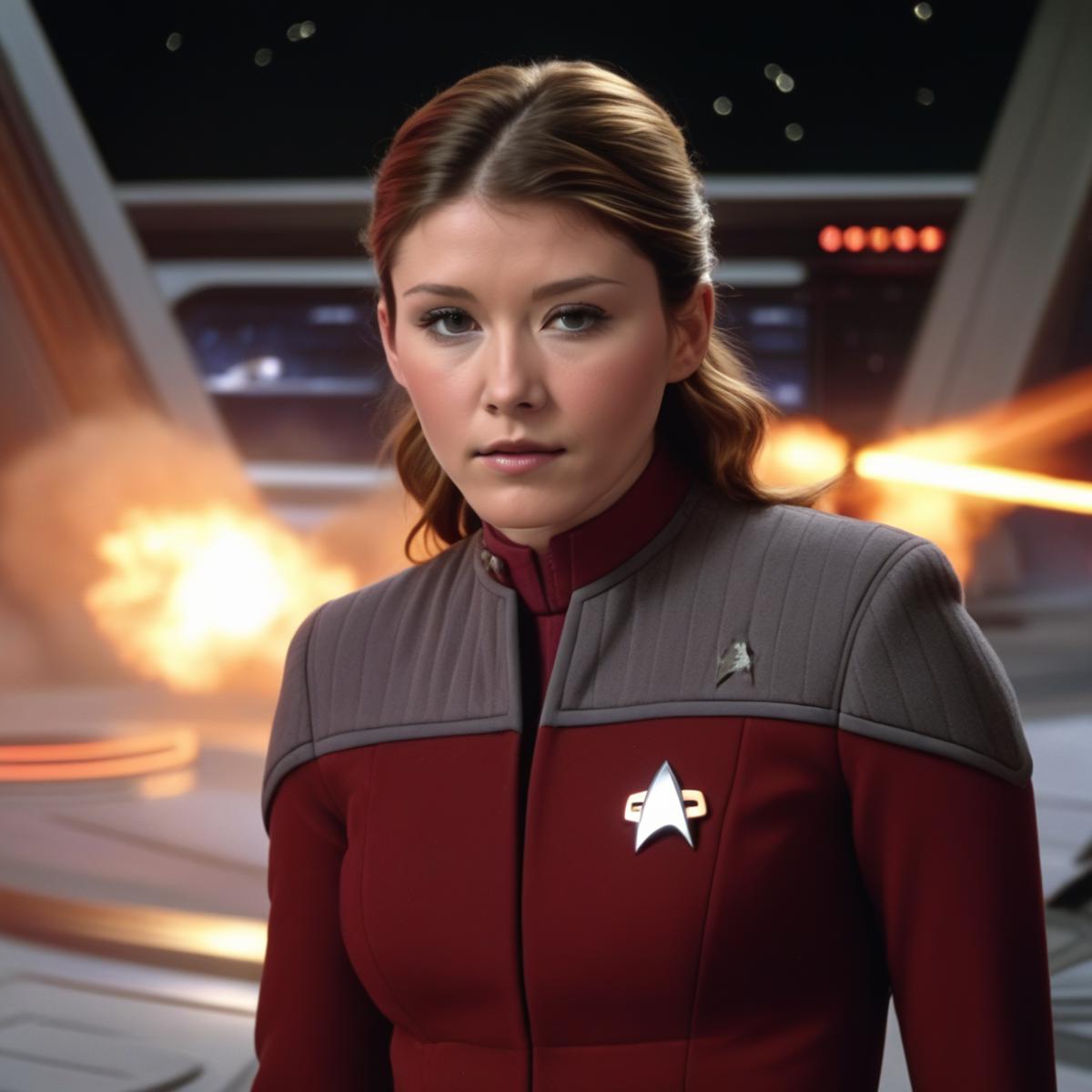 Star Trek DS9 uniforms (XL) image by kamikazey